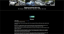 Desktop Screenshot of legacycentral.org