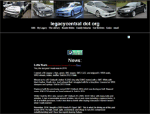 Tablet Screenshot of legacycentral.org